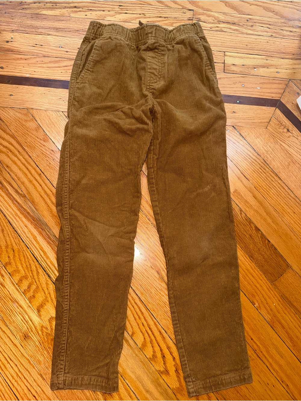Tea Collection Camel-Colored Corduroy Boy’s Pants Size 10